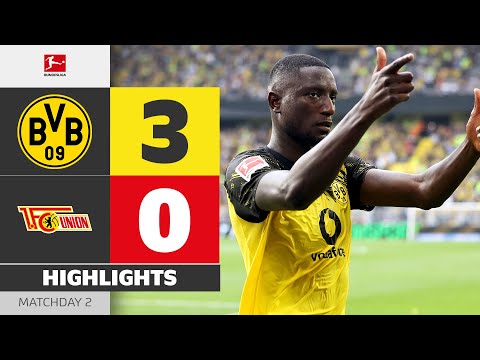 Guirassy Leads Dortmund To Victory!! | BORUSSIA DORTMUND - UNION BERLIN | Highlights | Bundesliga