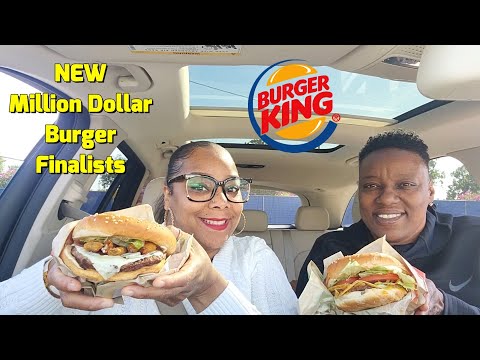 TRYING BURGER KING NEW MILLION DOLLAR WHOPPER (MEXICAN STREET CORN, PICKLE FRIES, BOURBON BBQ)