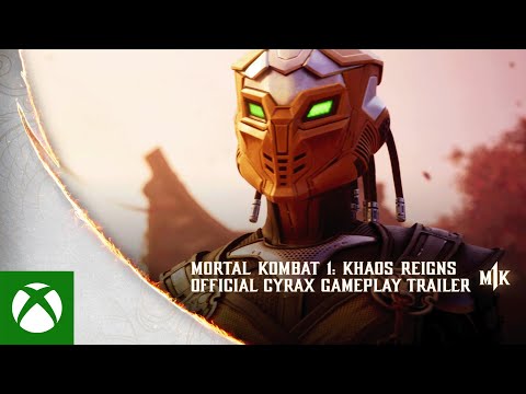 Mortal Kombat 1: Khaos Reigns –  Official Cyrax Gameplay Trailer