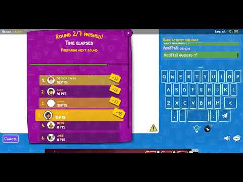 Drawize gameplay 50 (Drumstick to Handshake)