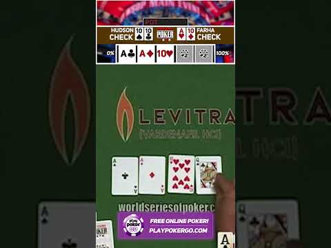 New Video from PokerGO: BUSTED: $10,000 WSOP Main Event Elimination on the FIRST HAND!!