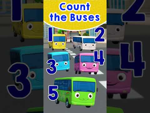 How Many Buses Can You Count? ๐ 10 Little Buses #LBB #Short #Bus