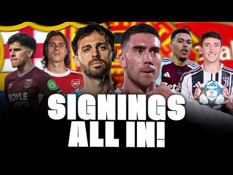 🚨 BERNARDO DECISION! VLAHOVIC FOR FREE! MAN UNITED ATTACK AGAIN, MATHEUS, ROGERS, CALAFIORI…