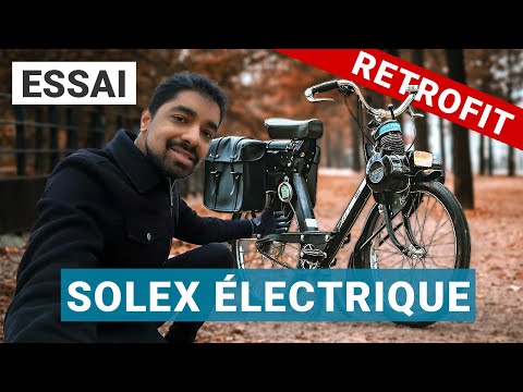 On a testé le VeloSolex électrique : un kit à 149 € !