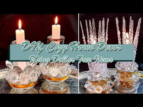 DIY Cozy Home Decor Using Dollar Tree Items