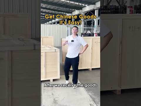 It's not difficult at all to buy Chinese goods