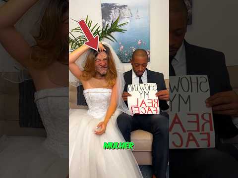 Ela escondeu o rosto por anos… até chegar o dia do casamento 😨