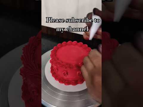 vento cake  new design 🌺 with fruit flavour #hindisong #trending #love #lovelymoments #cake