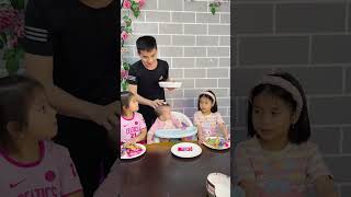 LNS - Bad father and poor baby 👶🏻 Cha thiên vị chia kẹo không đều #funny #shorts #newborn