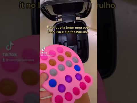 Joguei meu pop it no lixo/#shorts #popit