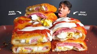 SUMPAH NAGIH!! MUKBANG RISOL MAYO RAKSASAA!! ASLI LUMER BANGET!!🥵