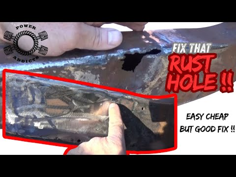 Fix that rust hole in your Jeep Frame for Free or Really Cheap!!