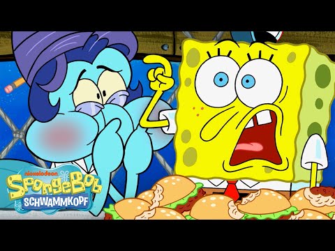 SpongeBob | Alle Krabbenburger-HATER bei SpongeBob 😒 | 30-Minuten-Compilation | Schwammkopf