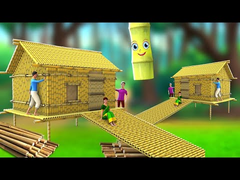 जादुई बांस का घर - Magical Bamboo House Hindi Moral Stories | Hindi Kahaniya Fairy Tales Maa Maa TV