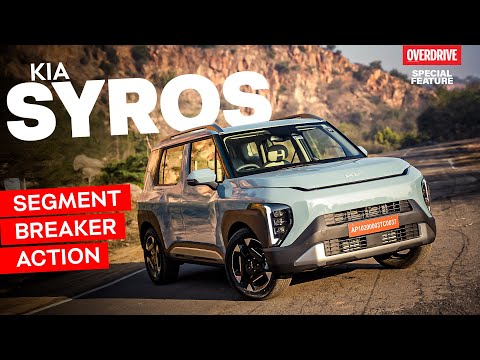 Kia Syros Segment Breaker Action | Special Feature | OVERDRIVE