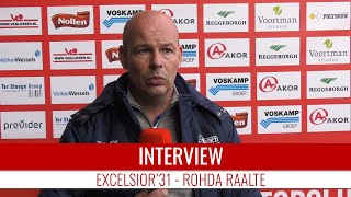 Screenshot van video Michel Steggink: "Dit is een behoorlijke tik" | Excelsior'31 - Rohda Raalte