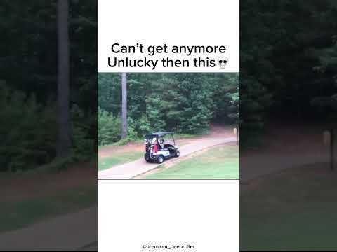 Can’t get anymore Unlicky then this💀 #golf #golfer #unlucky #funny #fail #golfing #golfswing #sub