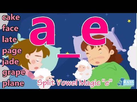 Split Vowel Magic "e" | a_e | Jane and Kate | Phonics Reader |Go Phonics 2C Unit 17 | EFL | ESL - YouTube