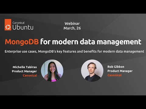 MongoDB for modern data management