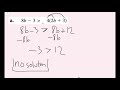 Solving Inequalities and Their Graphs