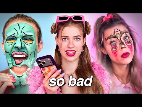 Reacting to My MOST VIRAL TikTok Makeup Looks