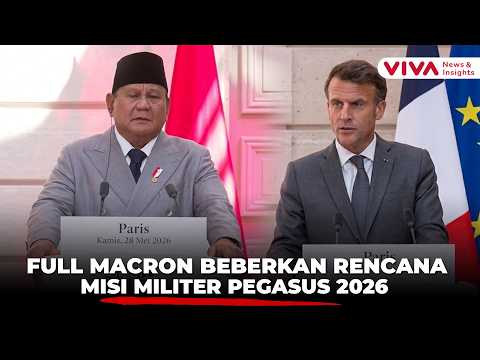 Prabowo-Macron Kompak Perkuat Hubungan Strategis Indonesia dan Prancis
