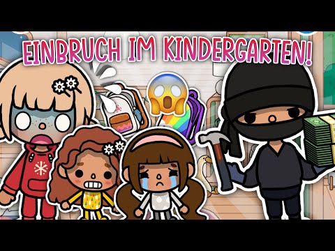 EINBRUCH IM NEUEN KINDERGARTEN 😱 | SPANNENDE GESCHICHTE | TOCA BOCA STORY