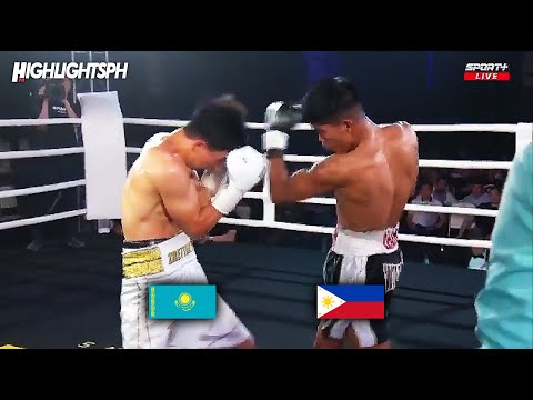 PILIPINAS VS KAZAKHSTAN  |  UNDEFEATED DINONGISAN! Adrian Lerasan vs Samat Zhetibayev