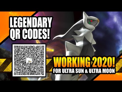 Legendary Pokemon Qr Codes 10 21