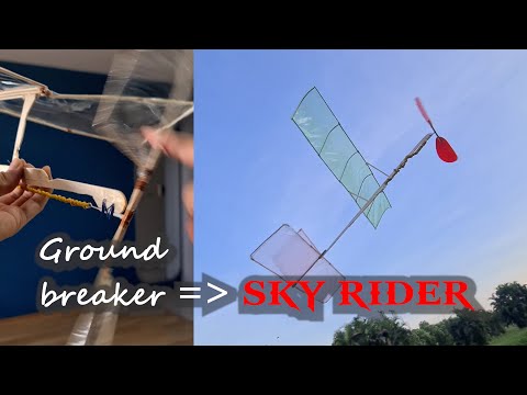 Do trator ao explorador do céu – Evolução da construção de aviões de elástico