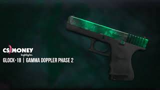 Glock-18 Gamma Doppler Phase 2 Gameplay