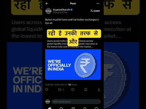 Thumbnail for CoinDCX Under Pressure? 😮 Coinbase Entry Shaking Indian Crypto