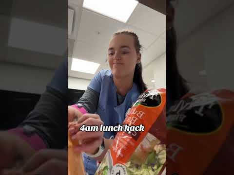 Nursing lunch hack