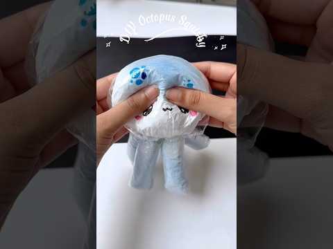 🐙DIY Octopus Squishy🐙  #tonniartandcraft #craft #diy #love #cute #handmade