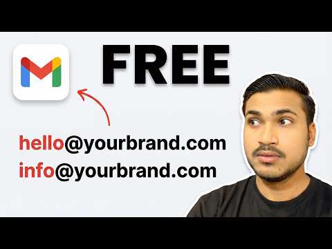 Free Business Email With Your Own Domain in 8 Minutes No Zoho, No Paid Plan