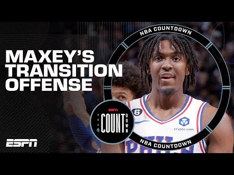 Chiney Ogwumike shines light on Tyrese Maxey's transition offense | NBA Countdown