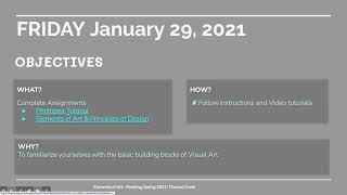 Friday, January 29, 2021