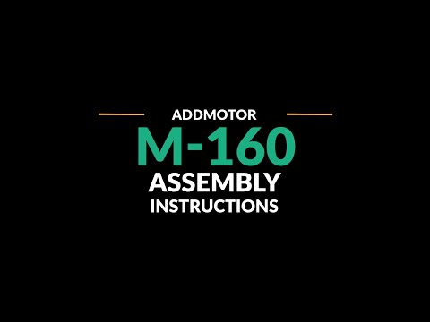 Addmotor FOLDTAN M 160 Fat Tire Electric Bike Assembly Tutorial & Operations Guide