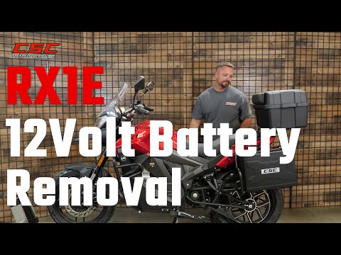 CSC RX1E Maintenance: Changing the 12-Volt Battery