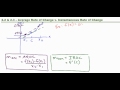 Understanding Rates of Change and Derivatives