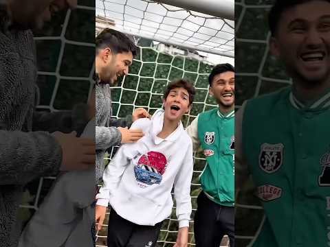 Strong goalkeeper and hero kid 😱♥️👻#shorst