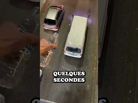 Un homme verse de l’eau sur une voiture… puis ça arrive 😮🚗💦