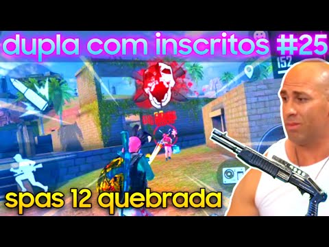 Free Fire - dupla com inscritos #25