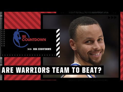 Are the Warriors looking like the best team in the West? | NBA Countdown video clip