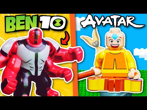 Re-creating YOUR Childhood CARTOONS in LEGO