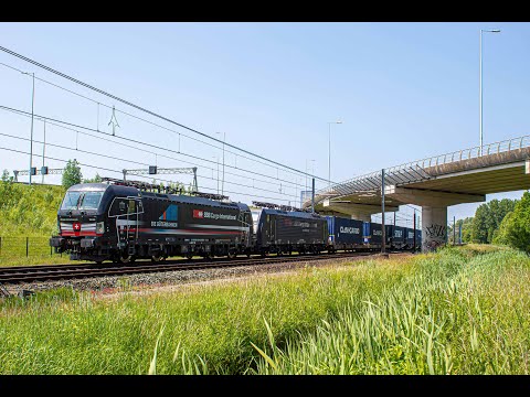 Treinen op de havenspoorlijn 27.5.2023 (SBB Cargo, RFO, Mercitalia Rail)
