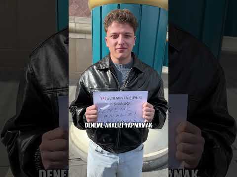 YKS Senemin En Büyük Pişmanlığı