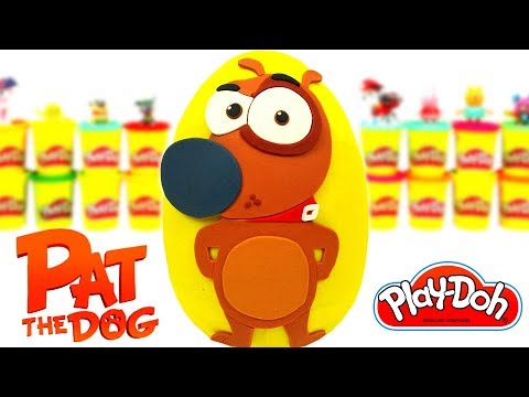 Huevo Sorpresa Gigante de Mi Perro Pat de Plastilina Play Doh
