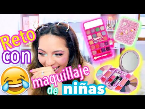 RETO CON MAQUILLAJE DE NIÑAS colab con Leynuit ♥BeautybyNena