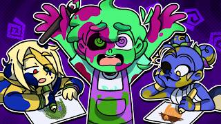 🟩 DESAFIO: DESENHANDO COM CORES INVERTIDAS!!